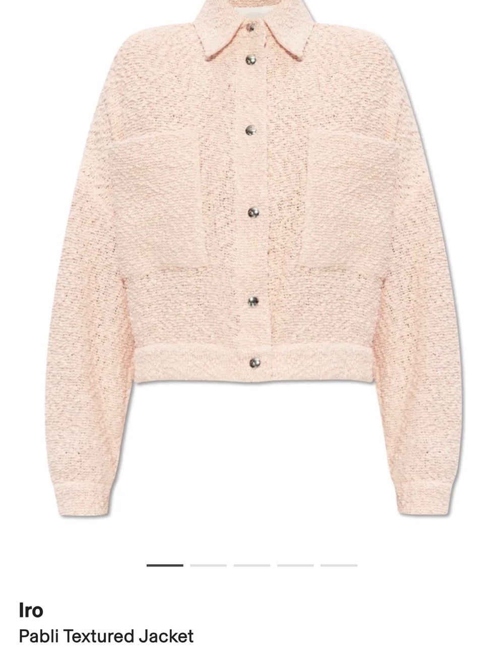 IRO Pablo textured jacket